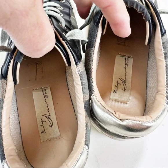 Vintage Havana Dina Sneaker Army Multi Sz 8 Green Camo - Picture 9 of 10